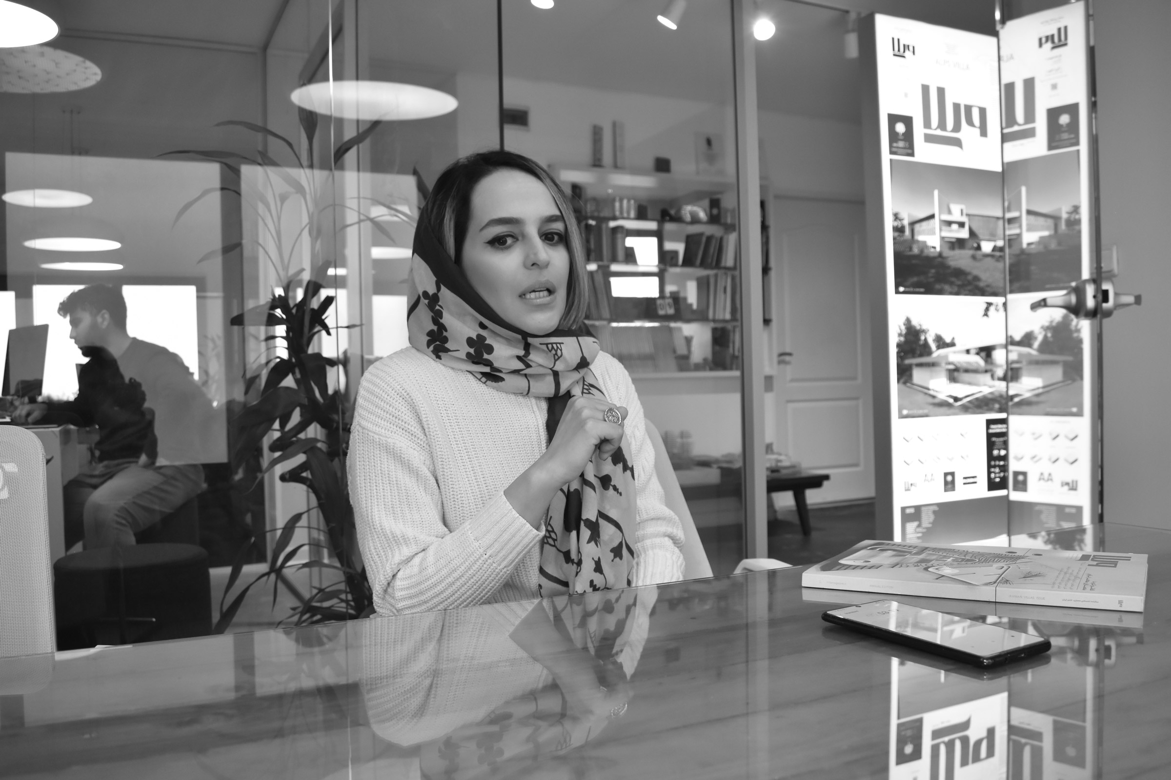 مهندس آیلر رفیعی معمار پروژه آژند کرمان