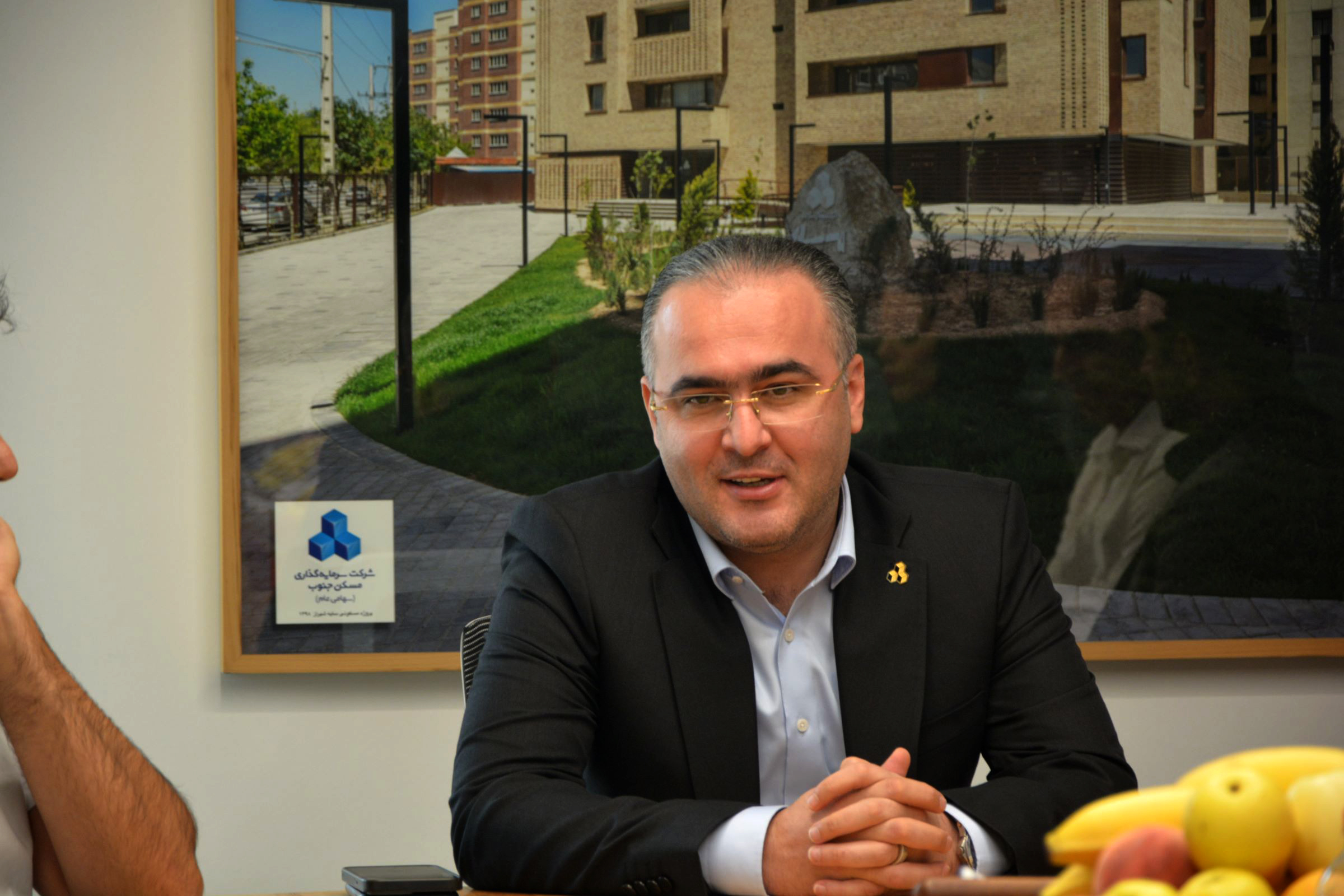 دکتر زاهدی مدیر عامل مسکن جنوب