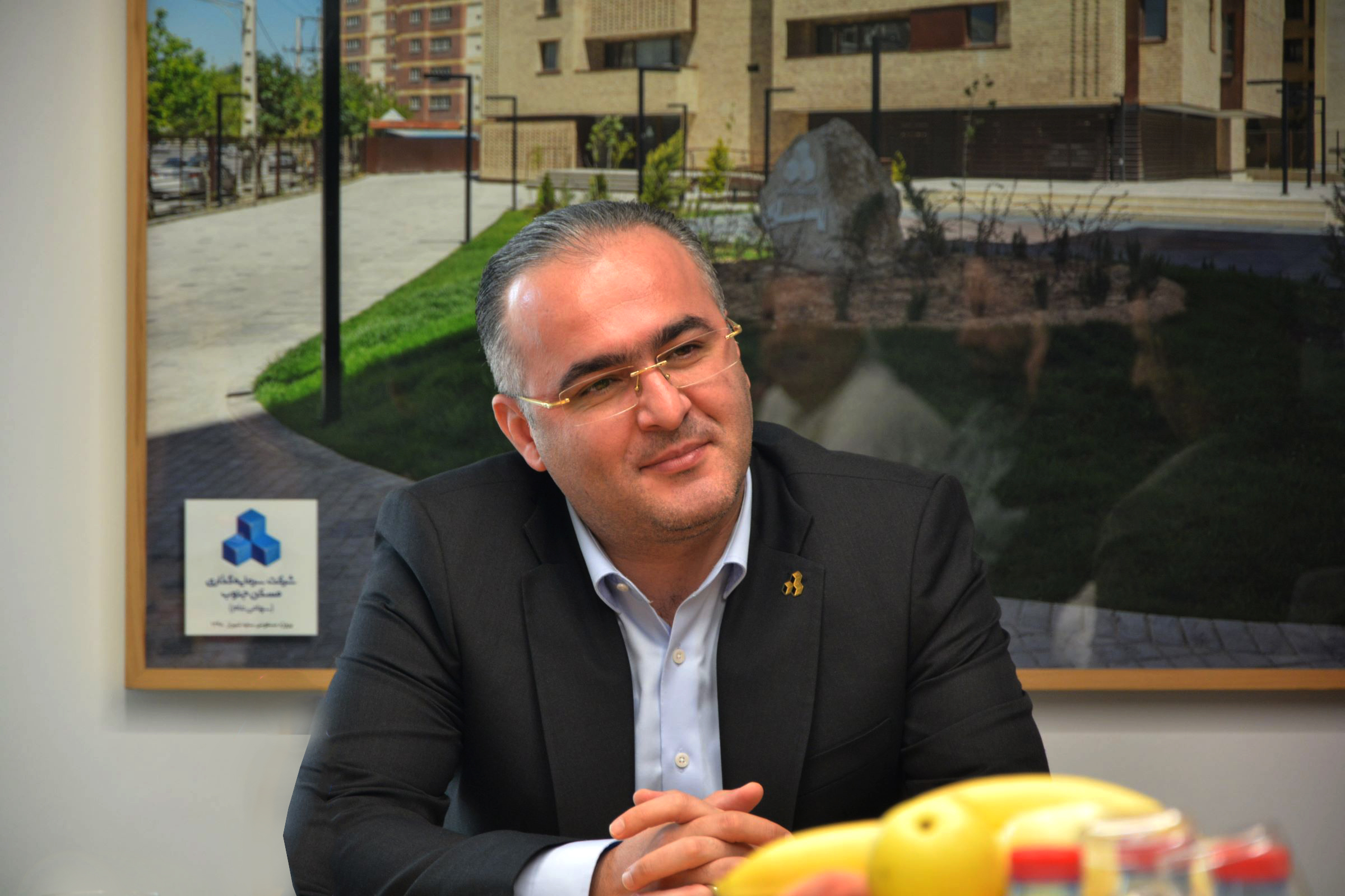 دکتر زاهدی مدیر عامل مسکن جنوب