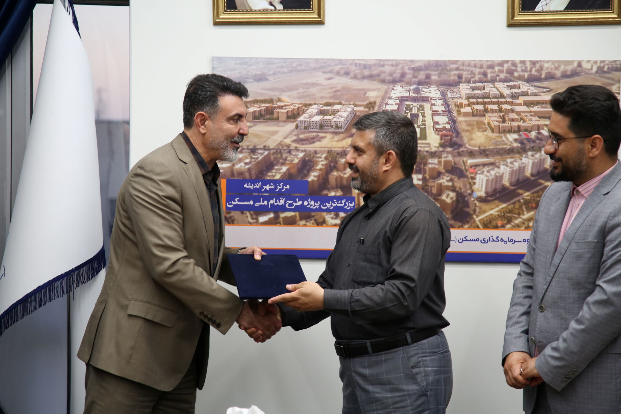 دکتر جعفری سرپرست شرکت گروه سرمایه گذاری مسکن