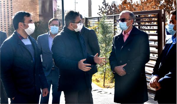 بازدید جناب آقای امیری، مدیریت شعب استان فارس از پروژه های درحال اجرا