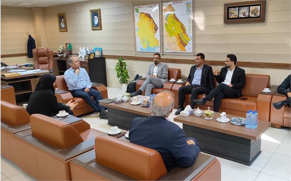 جلسه راهبردی با مدیر کل راه و شهر سازی استان خوزستان برگزار شد.